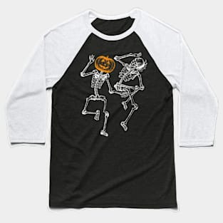 The Dancing Pumpkin Halloween Baseball T-Shirt